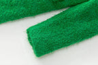 Autumn Winter Wool Blends Green Overcoat For Women Long Sleeve Pockets Double Breasted Vintage Outwear eprolo