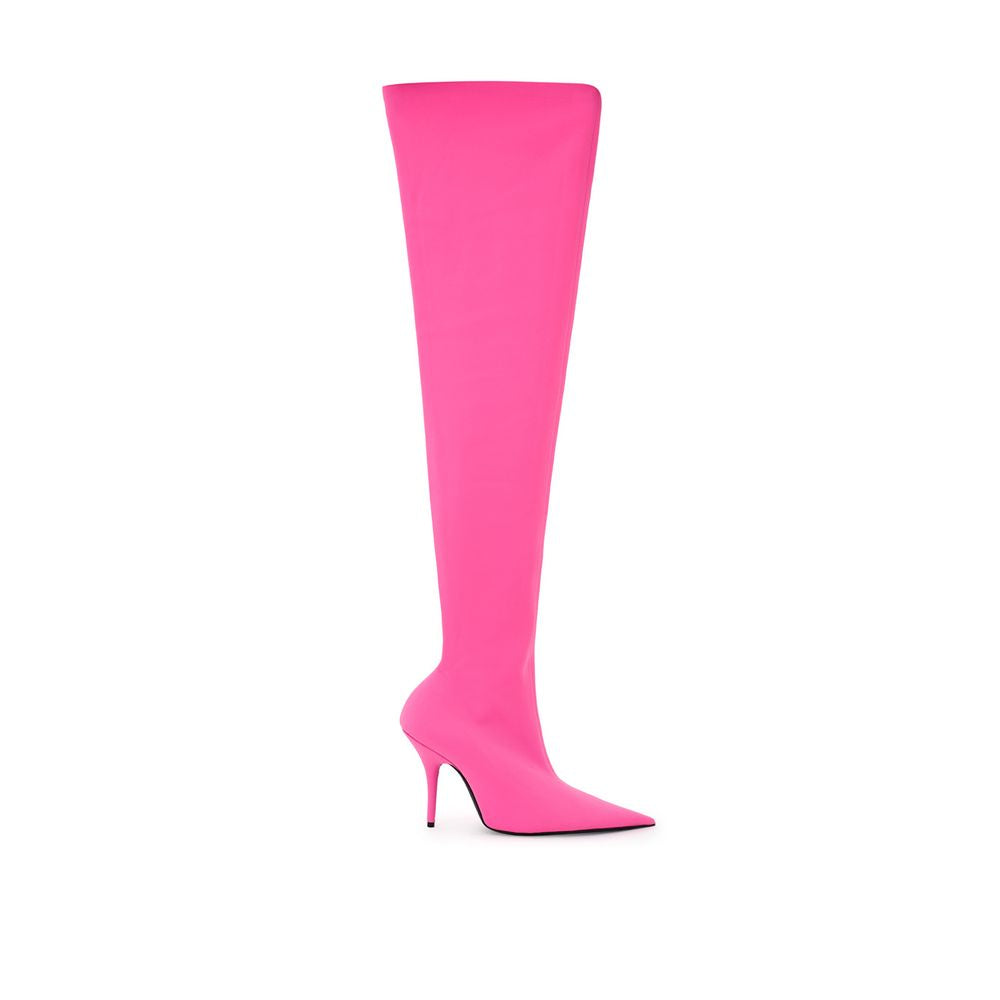Balenciaga Pink Polyester Boot Balenciaga