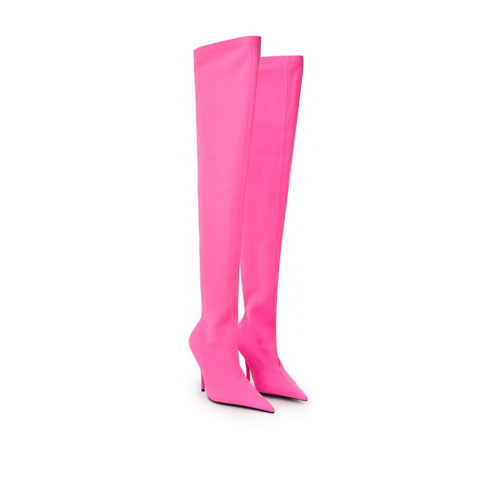 Balenciaga Pink Polyester Boot Balenciaga