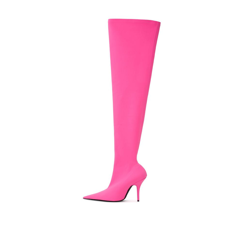 Balenciaga Pink Polyester Boot Balenciaga