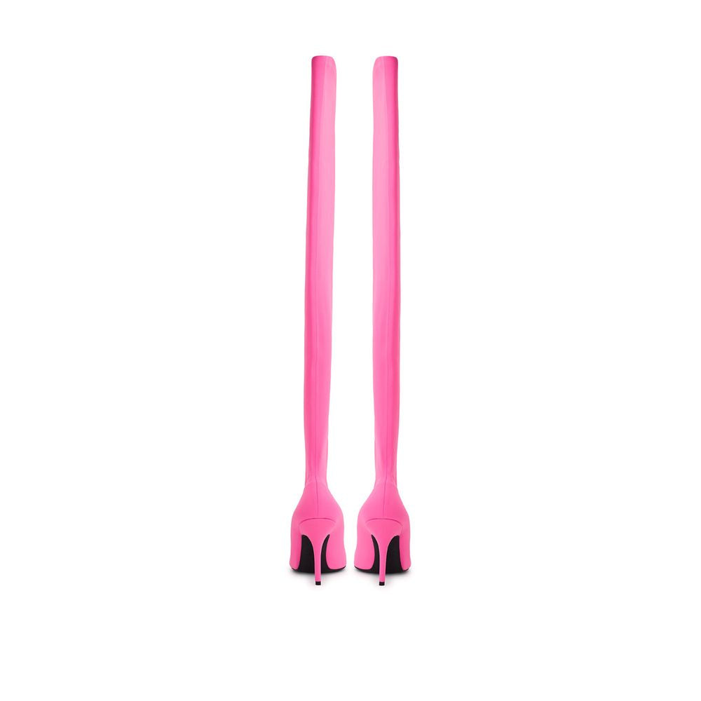 Balenciaga Pink Polyester Boot Balenciaga
