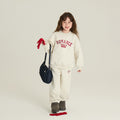 Children's Velvet Sport Suit Two-piece Set LittleYogaSocks
