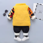 Baby Plush Thickened Sweater 3-piece Set LittleYogaSocks