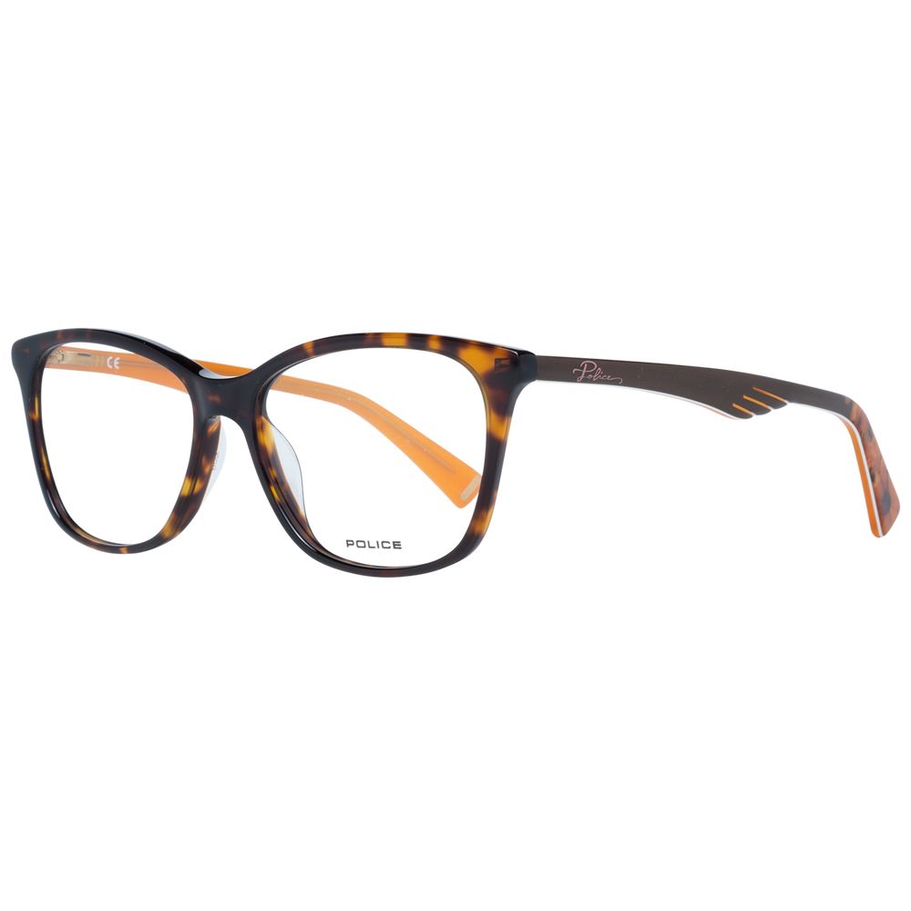 Police Brown Plastic Glasses (Frames) Police