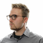 Police Black Metal & Plastic Glasses (Frames) Police