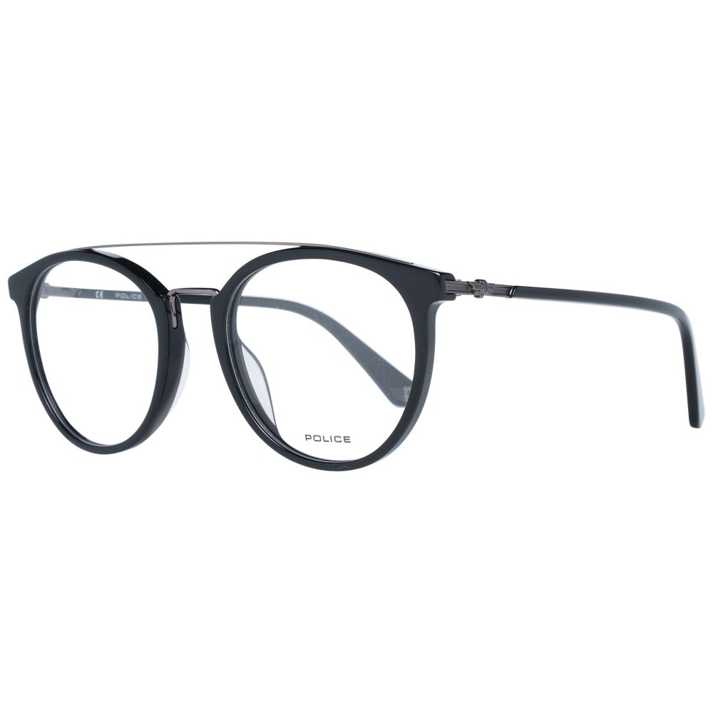 Police Black Metal & Plastic Glasses (Frames) Police