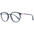 Police Blue Metal & Plastic Glasses (Frames) Police