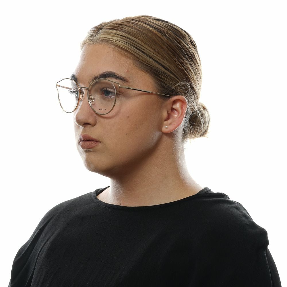 Police Rose Gold Metal & Plastic Glasses (Frames) Police
