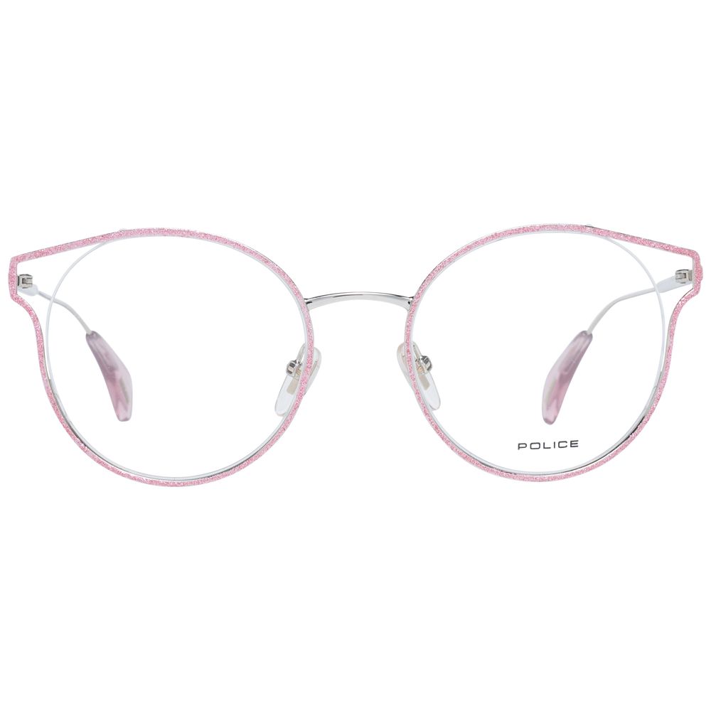 Police Pink Metal & Plastic Glasses (Frames) Police