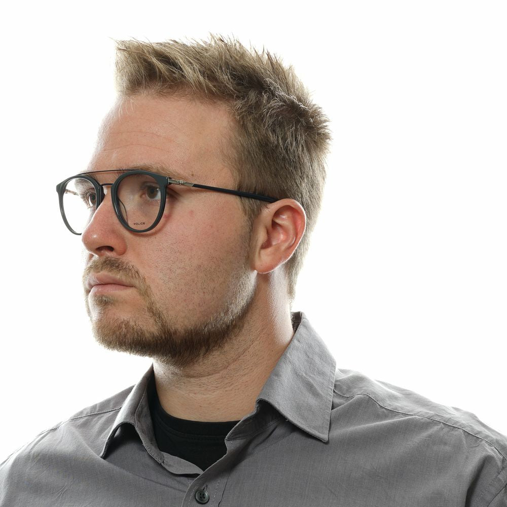 Police Gray Metal & Plastic Glasses (Frames) Police