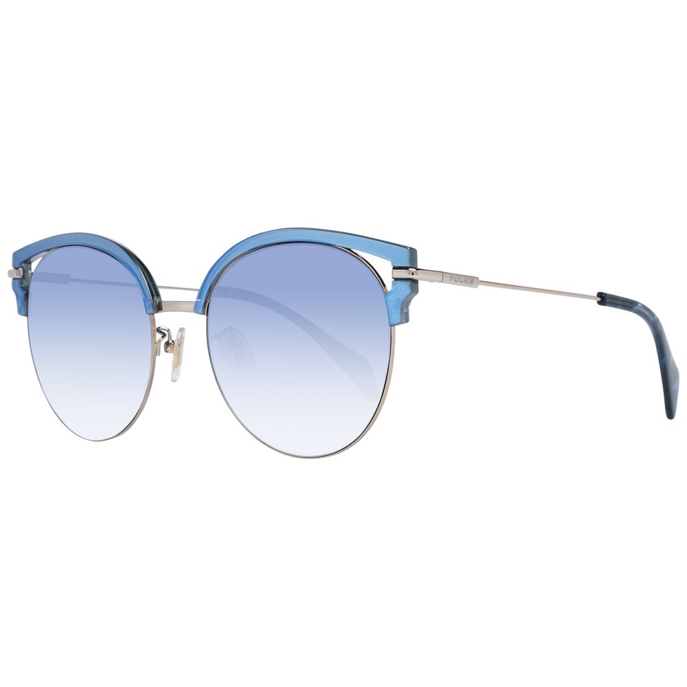 Police Blue Metal & Plastic Sunglasses Police
