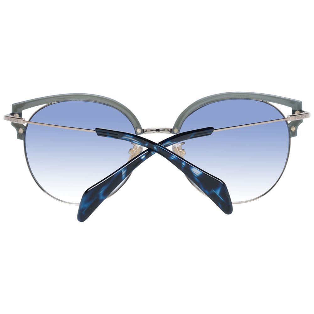 Police Blue Metal & Plastic Sunglasses Police