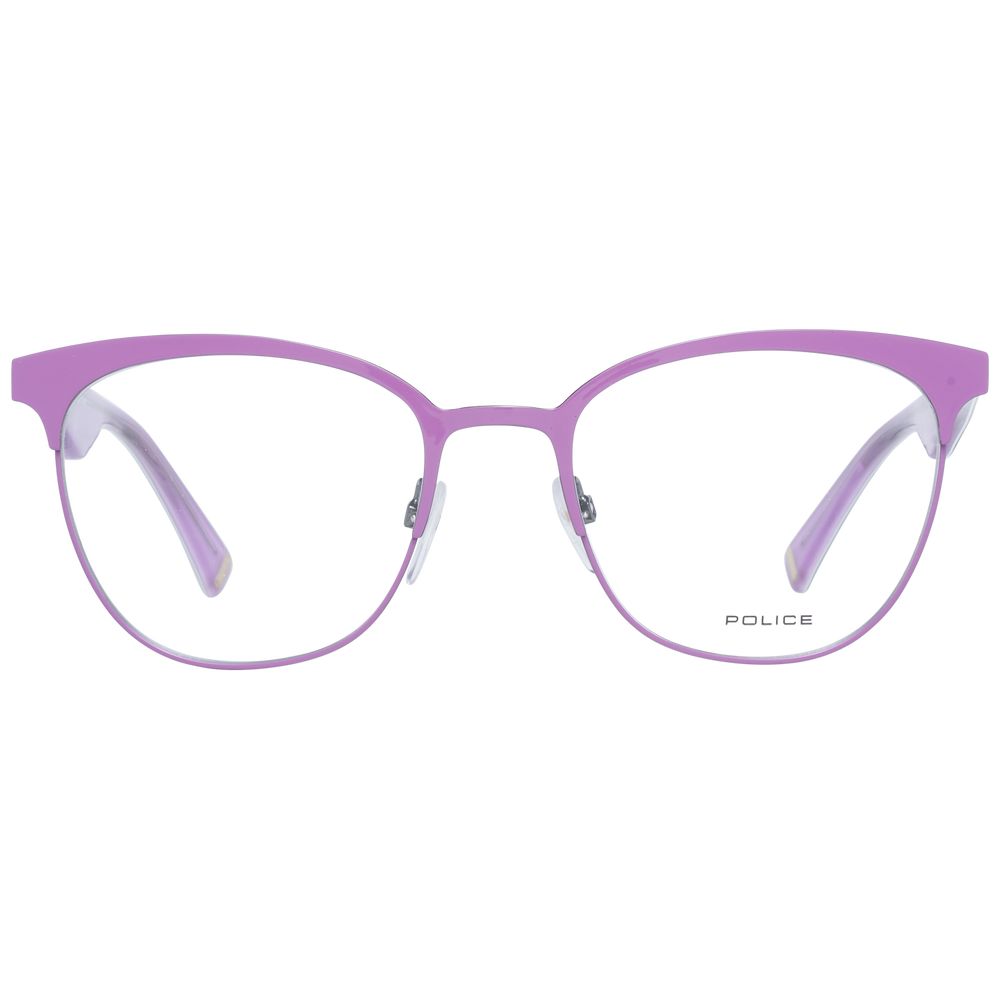 Police Purple Plastic Glasses (Frames) Police