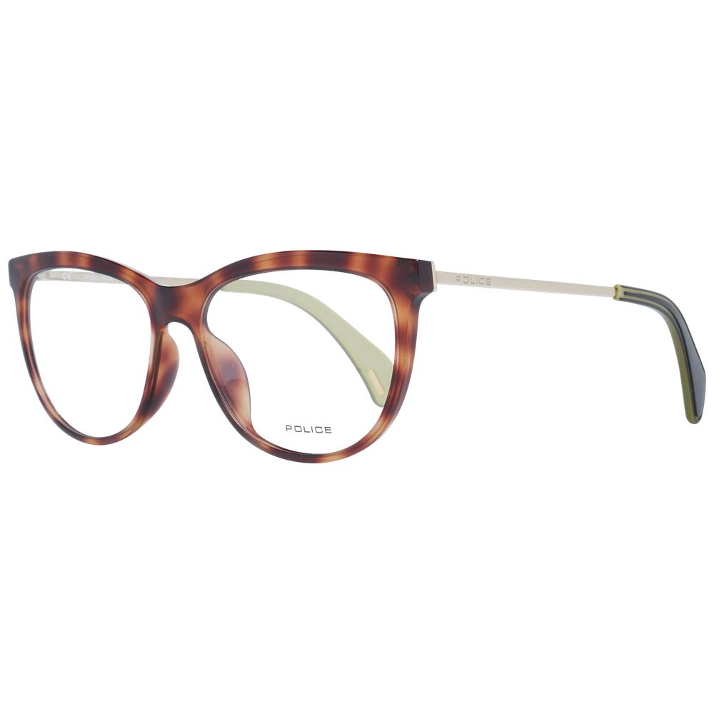 Police Brown Metal & Plastic Glasses (Frames) Police