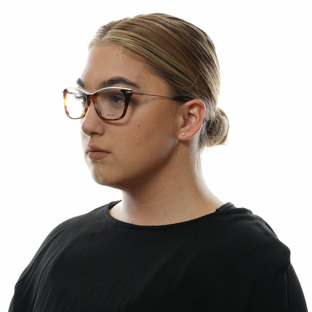 Police Brown Metal & Plastic Glasses (Frames) Police