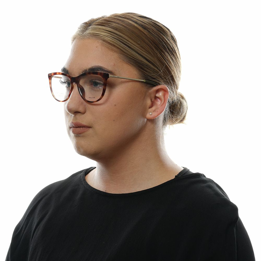 Police Brown Metal & Plastic Glasses (Frames) Police