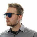 Police Blue Metal & Plastic Sunglasses Police