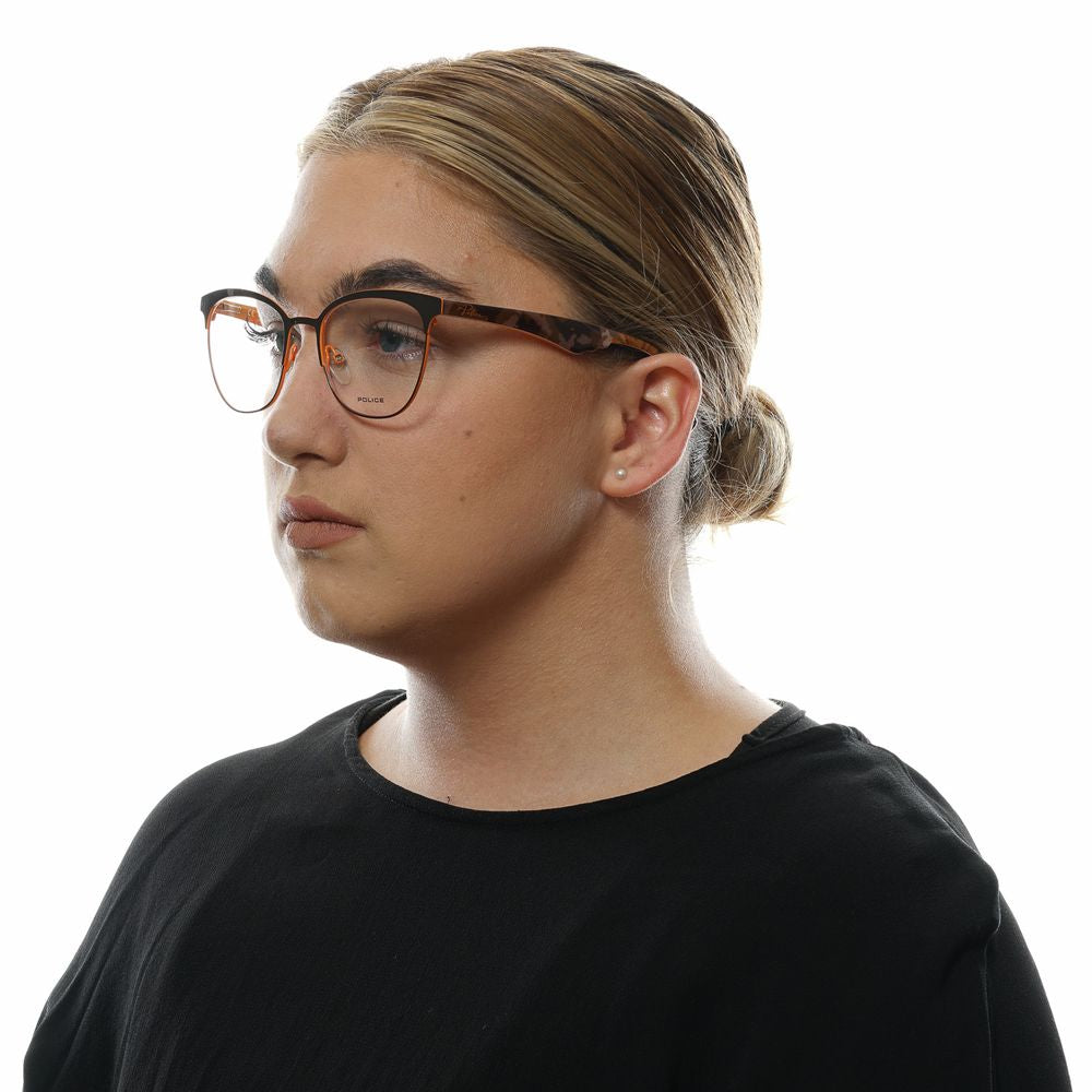 Police Brown Plastic Glasses (Frames) Police