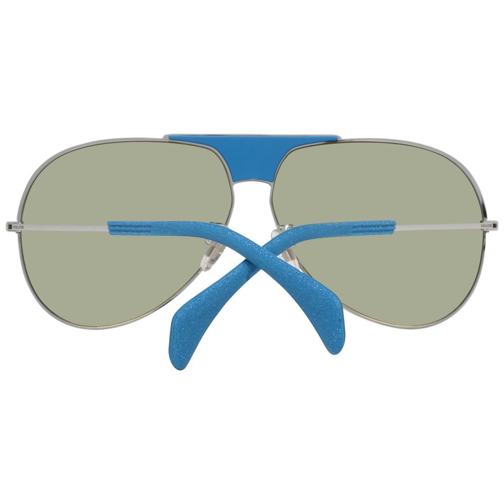 Police Blue Plastic Sunglasses Police