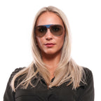 Police Blue Plastic Sunglasses Police