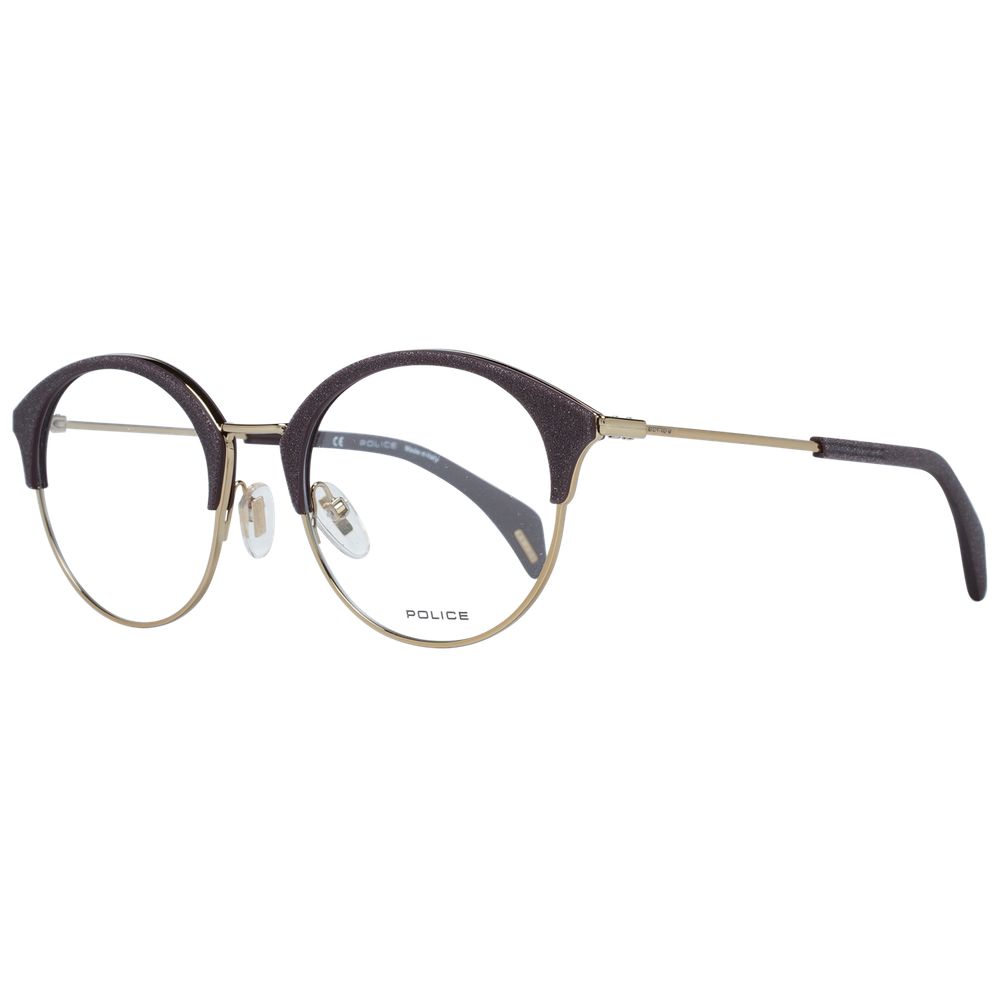 Police Purple Metal & Plastic Glasses (Frames) Police