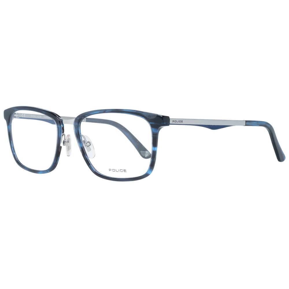 Police Blue Plastic Glasses (Frames) Police