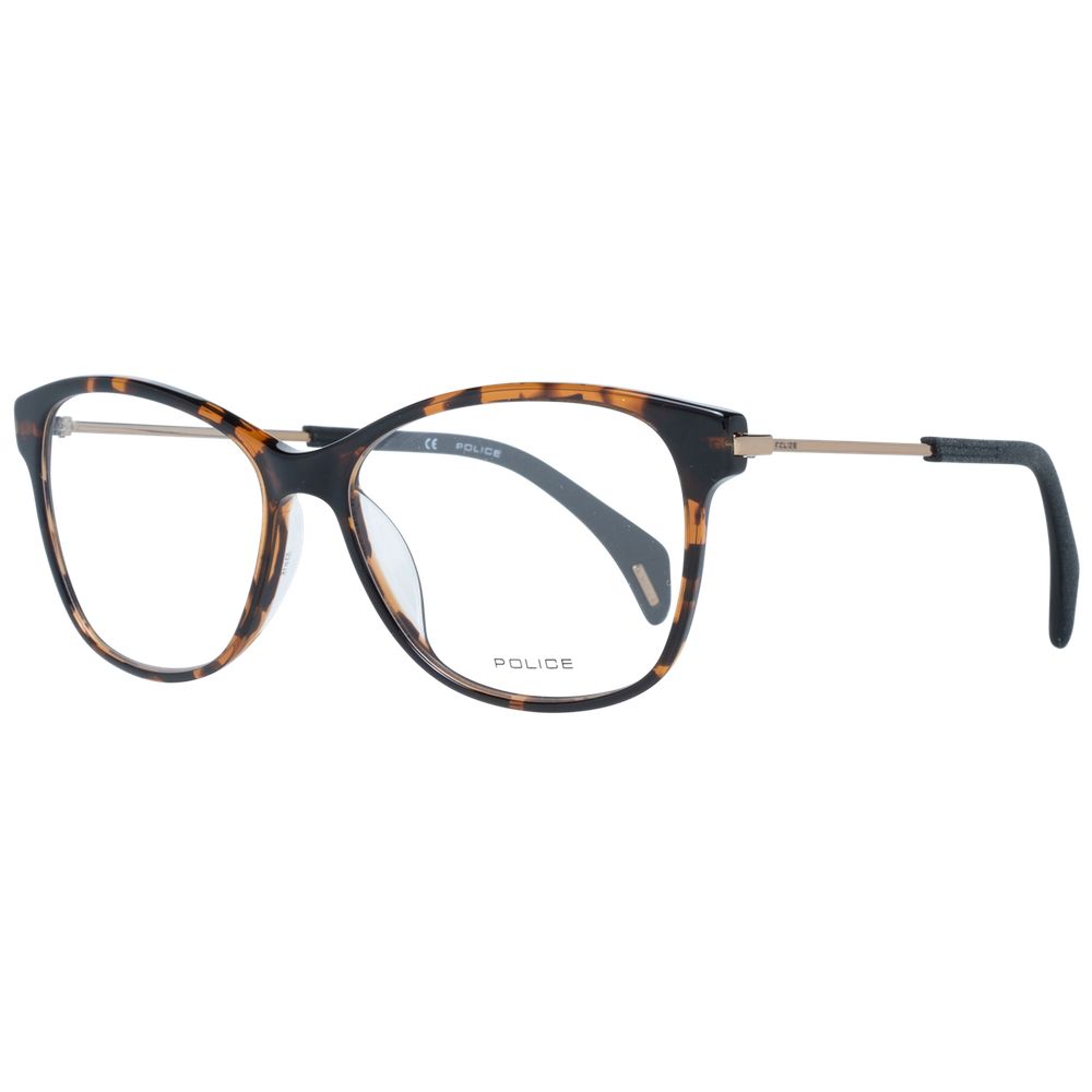 Police Brown Plastic Glasses (Frames) Police