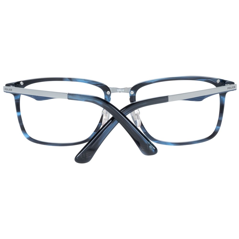 Police Blue Plastic Glasses (Frames) Police