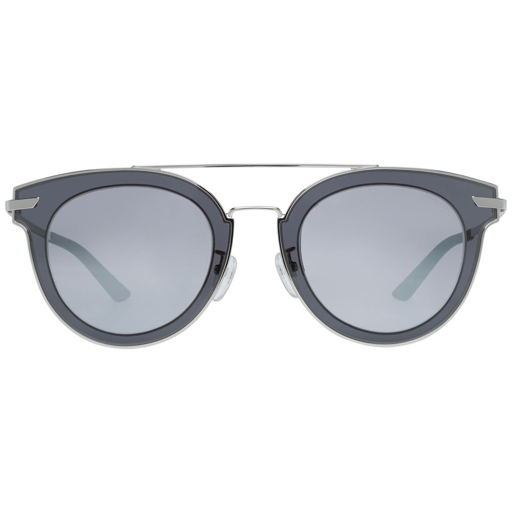 Police Silver Metal & Plastic Sunglasses Police