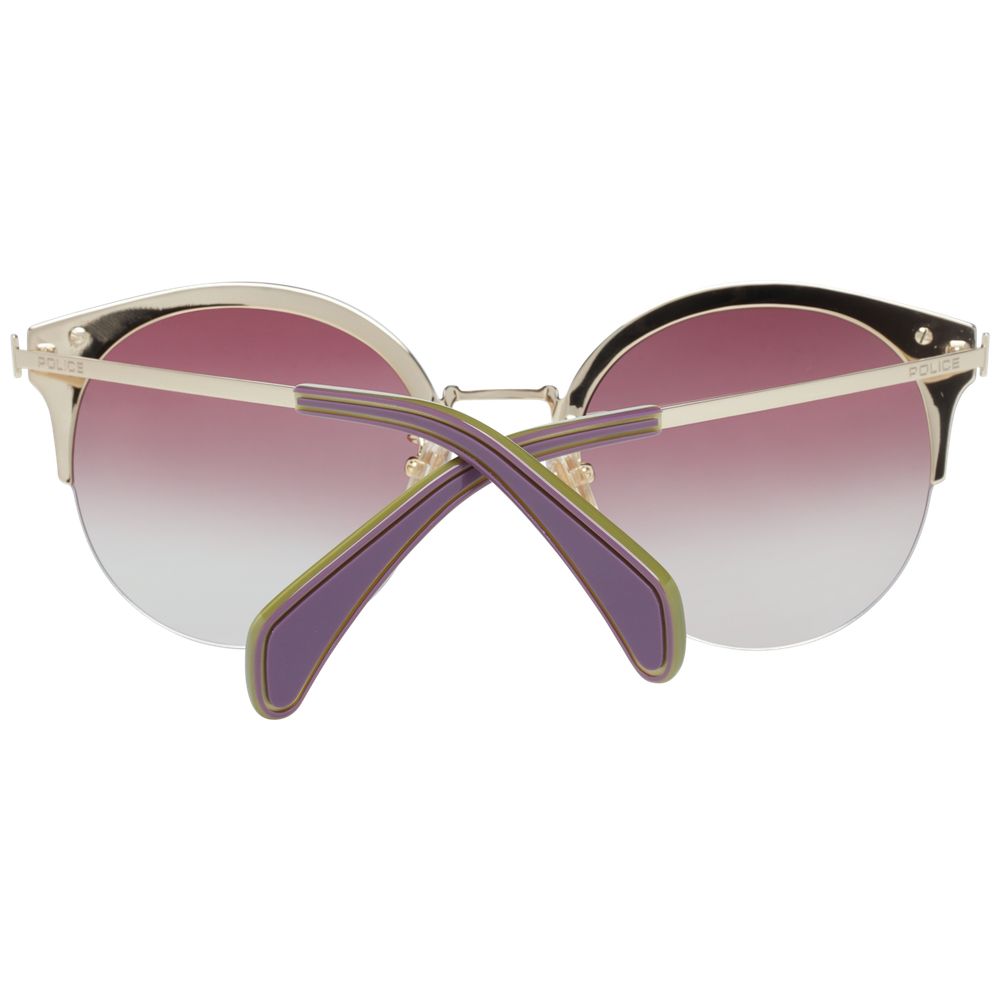 Police Gold Metal & Plastic Sunglasses Police