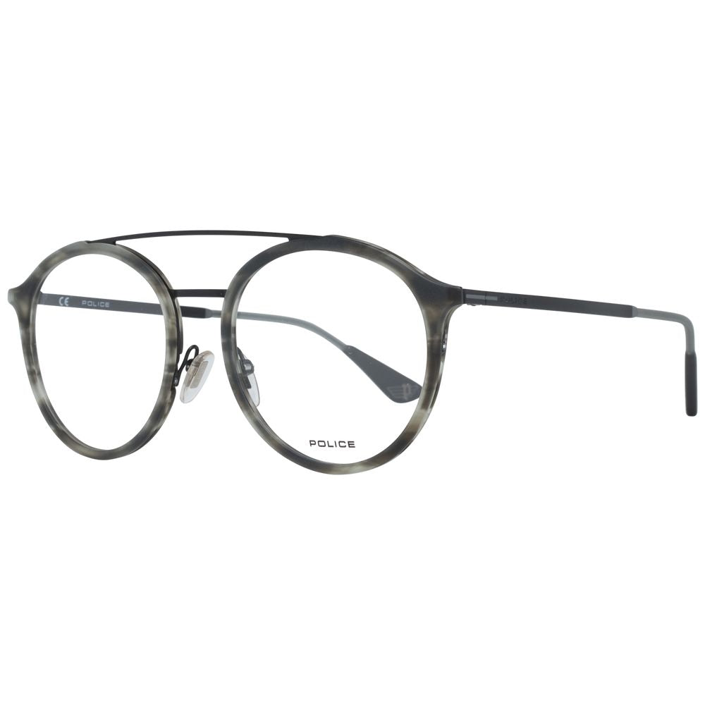 Police Gray Metal & Plastic Glasses (Frames) Police