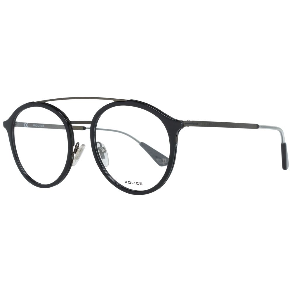 Police Black Metal & Plastic Glasses (Frames) Police