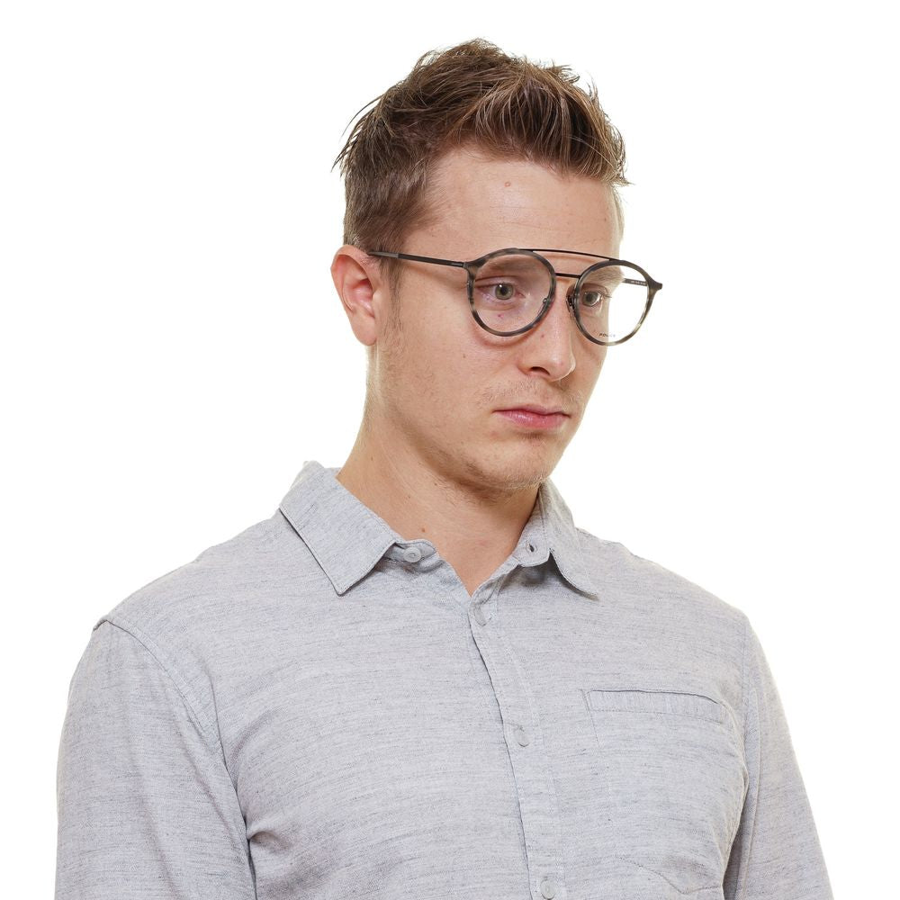 Police Gray Metal & Plastic Glasses (Frames) Police