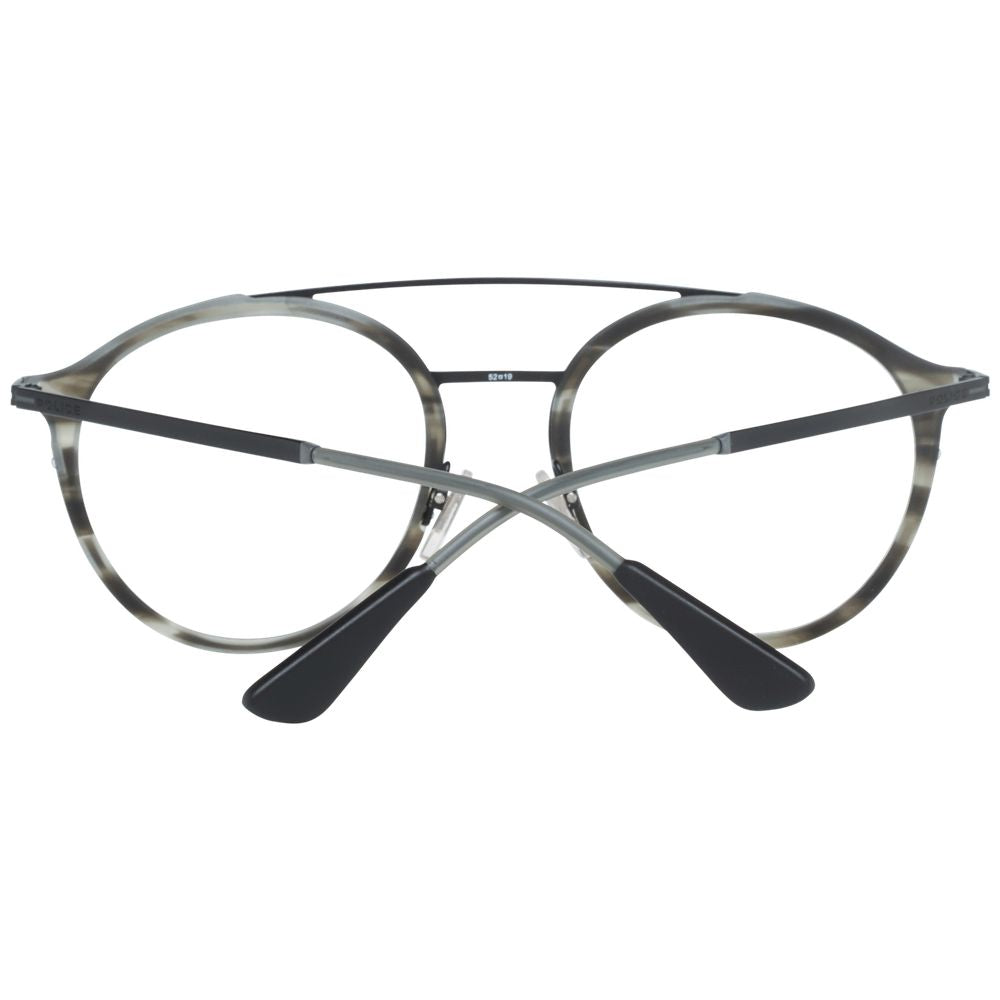 Police Gray Metal & Plastic Glasses (Frames) Police