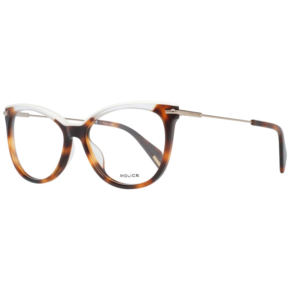Police Brown Metal & Plastic Glasses (Frames) Police