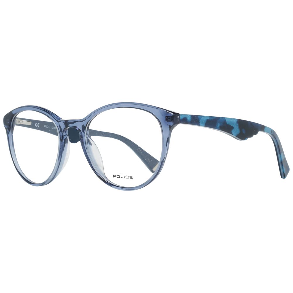 Police Blue Plastic Glasses (Frames) Police