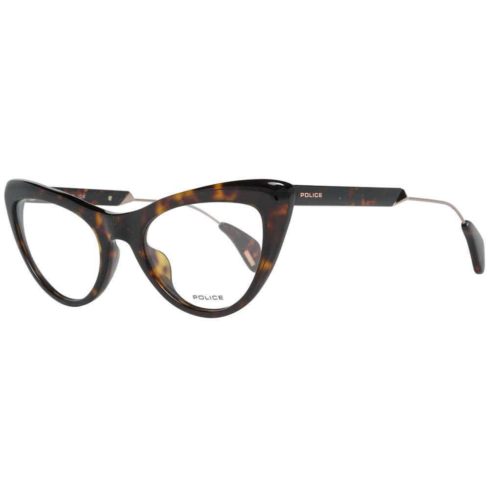 Police Brown Metal & Plastic Glasses (Frames) Police