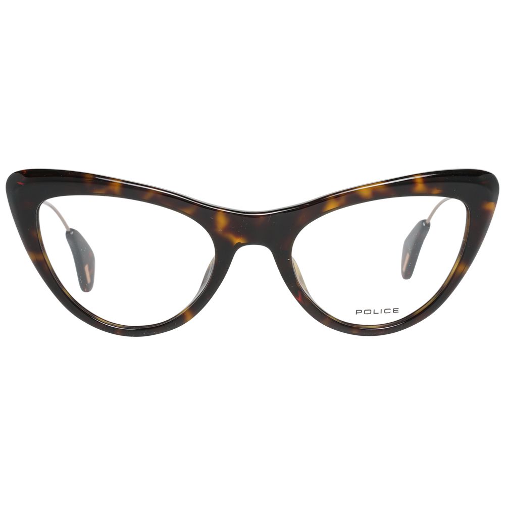 Police Brown Metal & Plastic Glasses (Frames) Police