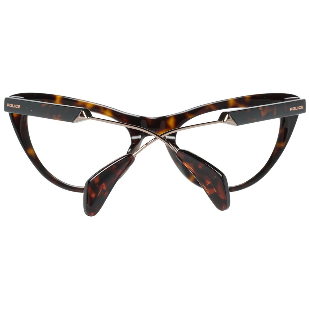 Police Brown Metal & Plastic Glasses (Frames) Police
