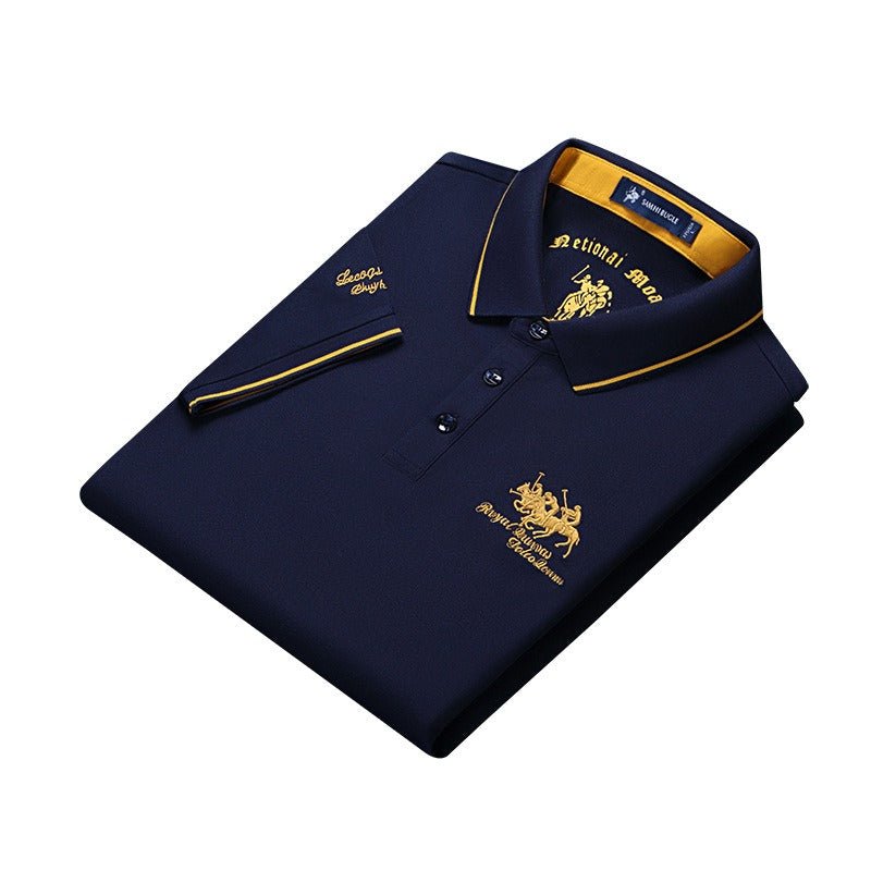 POIO shirt new summer business short sleeved T-shirt for men Father's Day eprolo