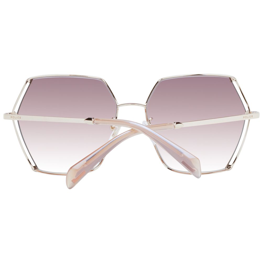 Police Rose Gold Metal Sunglasses Police