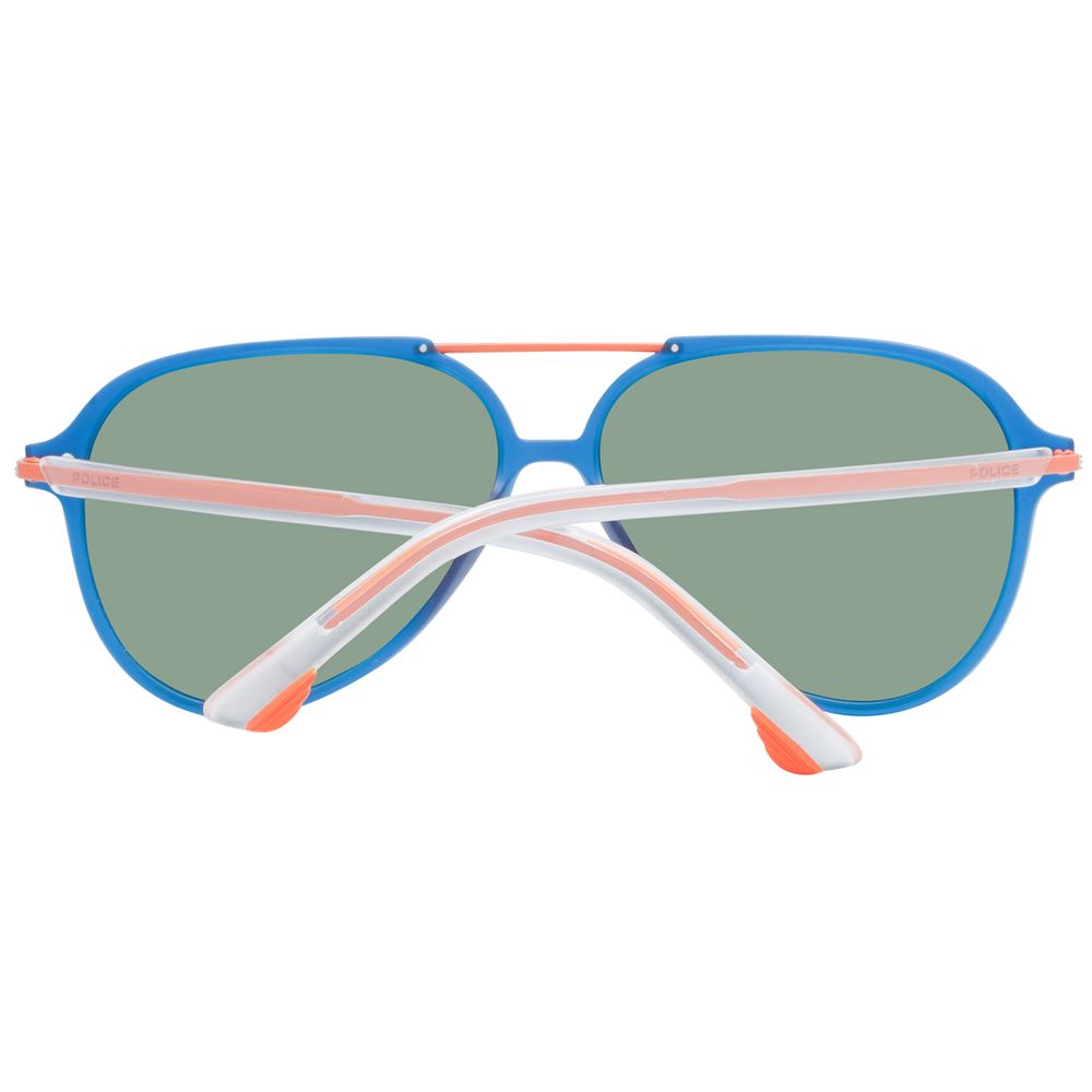 Police Blue Plastic Sunglasses Police