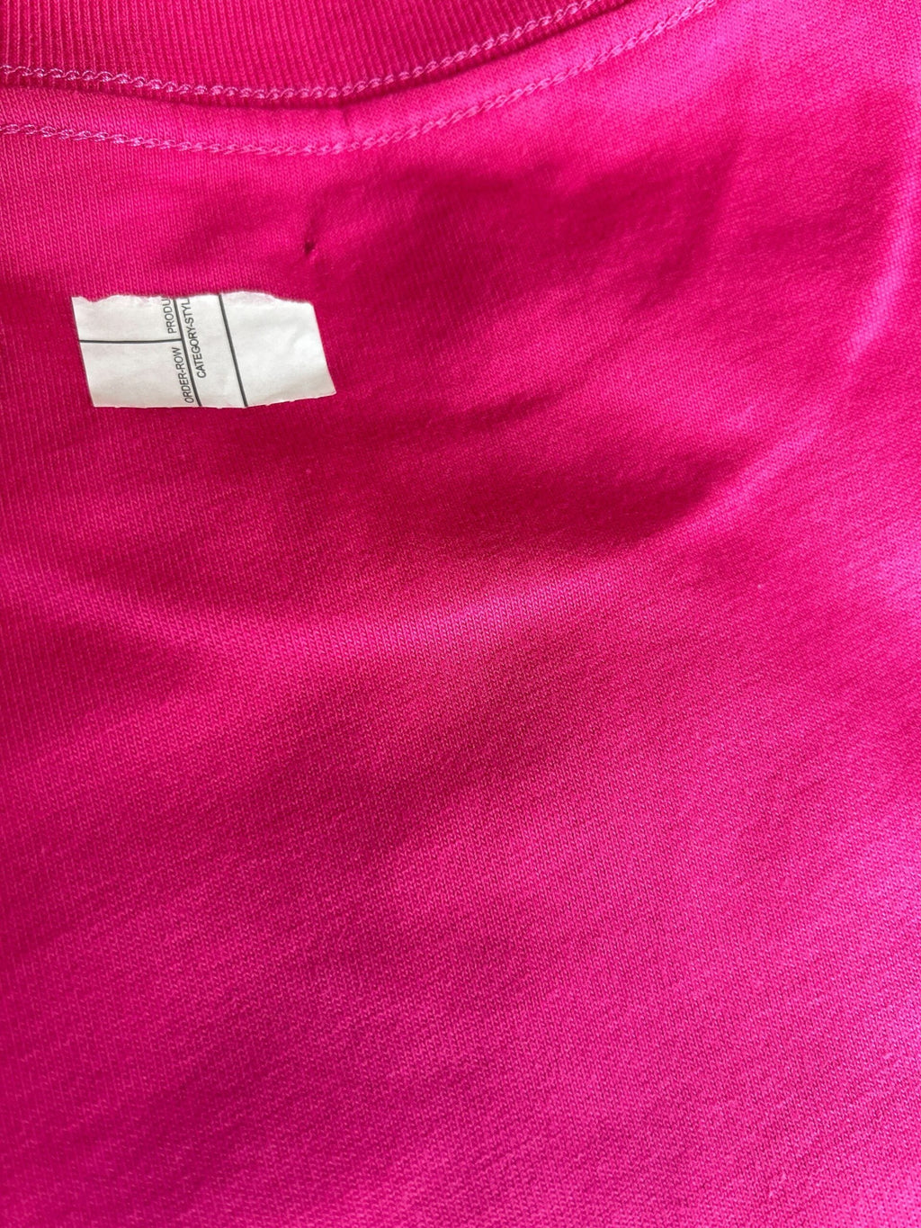 Balenciaga Pink Cotton Crew Neck Short Sleeves Tee T-shirt Balenciaga