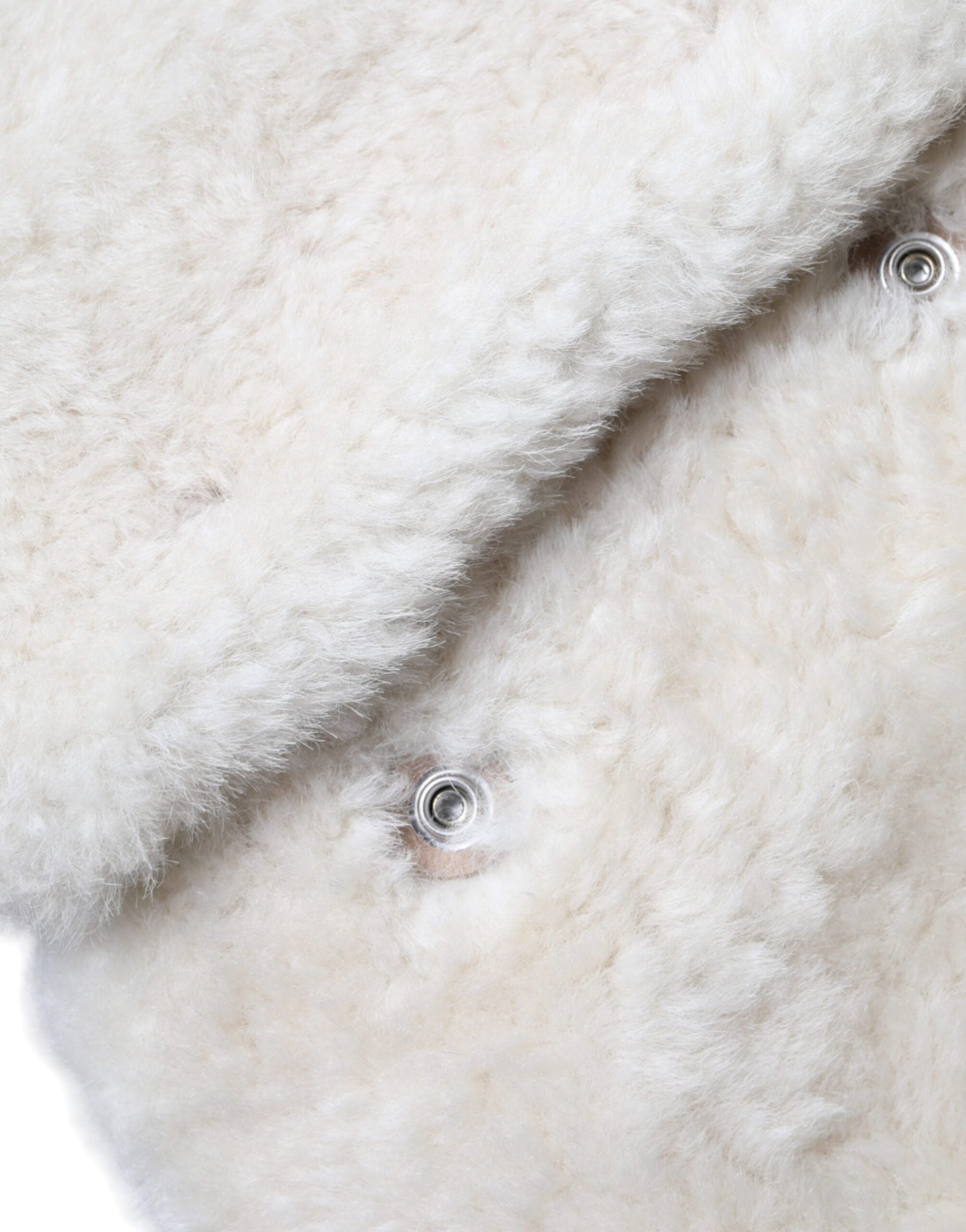 Burberry White WARRENFORD Shearling Leather Vest Coat Jacket Burberry