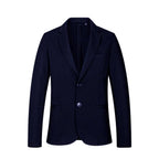 Armani Exchange Blue Viscose Blazer Armani Exchange