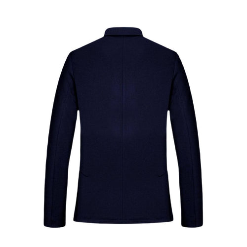 Armani Exchange Blue Viscose Blazer Armani Exchange