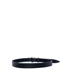 Armani Exchange Black Leather Belt Armani Exchange