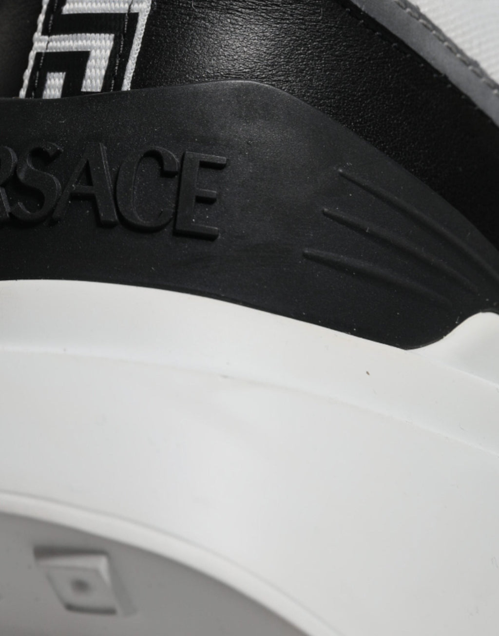 Versace Multicolor Canvas Quad Fabric Medusa Low Top Sneakers Shoes Versace