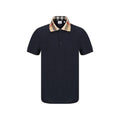 Burberry Blue Cotton Polo Shirt Burberry