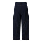 Trendy Multi-Button Design Wide-Leg Jeans for Men and Women, Loose and Comfortable Floor-Length Trousers eprolo